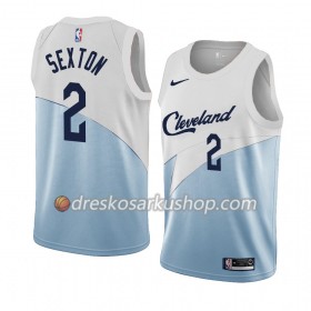 Muški NBA Dres Cleveland Cavaliers Collin Sexton 2 Nike 2018-19 Plava Bijela Swingman